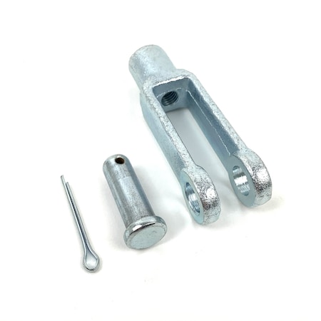 Buyers Products B27084A56ZY 3/8 Inch Clevis with Pin and Cotter Pin Kit-Zinc Plated B27084A56ZKT